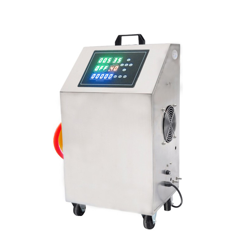 電源電壓：220VV電源頻率：50HzHz加工定制：是顆粒物凈化率：99%二、汽車消毒機的優(yōu)勢1、微電腦全自動控制面板：觸摸屏控制，點擊開始，機器自動開機運行；面板上裝有臭氧和負離子倒計時功